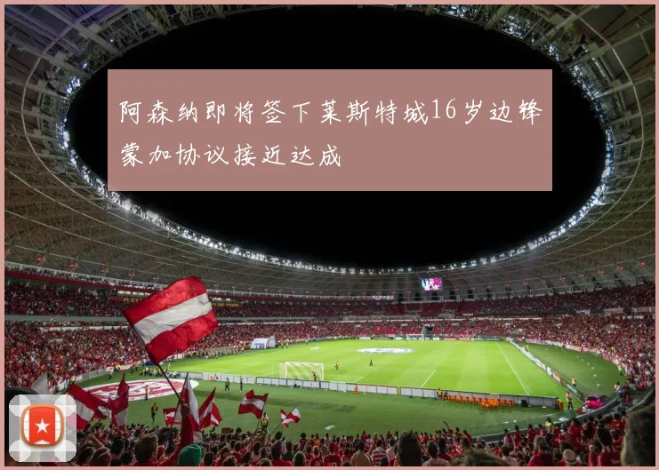 阿森纳即将签下莱斯特城16岁边锋蒙加协议接近达成